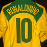 BRAZIL RONALDINHO 2004-2005 ORIGINAL JERSEY SIZE L