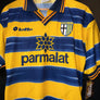 PARMA ASPRILLA 1998-1999 ORIGINAL JERSEY Size M