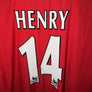 ARSENAL HENRY 2002-2003 ORIGINAL JERSEY Size XL