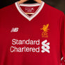 LIVERPOOL FIRMINO 2017-2018 ORIGINAL JERSEY Size L