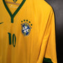 BRAZIL NEYMAR JR 2014-2015 ORIGINAL JERSEY SIZE XL