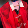 MANCHESTER UNITED CANTONA 1996-1997 ORIGINAL JERSEY Size XL