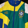 BRAZIL WORLD CUP 1994-1995 ORIGINAL JACKET SIZE XL