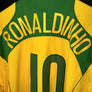 BRAZIL RONALDINHO 2004-2005 ORIGINAL JERSEY SIZE 2XL