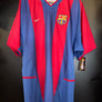 BARCELONA INIESTA 2002-2003 ORIGINAL JERSEY Size 2XL