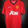 MANCHESTER UNITED VAN PERSIE 2012-2013 ORIGINAL JERSEY Size S