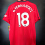MANCHESTER UNITED 2019-2020 BRUNO FERNANDES ORIGINAL JERSEY SIZE L