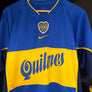 BOCA JUNIORS RIQUELME 2001-2002 ORIGINAL JERSEY Size L