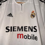 REAL MADRID ZIDANE 2003-2004 ORIGINAL JERSEY Size XL