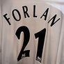MANCHESTER UNITED FORLAN 2002-2003 ORIGINAL JERSEY Size XL