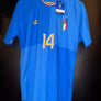 ITALY CHIESA 2022-2023 ORIGINAL PLAYER JERSEY Size XL