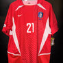 SOUTH KOREA JI SUNG PARK 2002-2003 ORIGINAL JERSEY SIZE XL