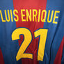 BARCELONA ENRIQUE 1998-1999 ORIGINAL JERSEY Size XL