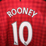 MANCHESTER UNITED ROONEY 2012-2013 ORIGINAL JERSEY Size L