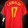PORTUGAL RONALDO 2004-2005 ORIGINAL RE-ISSUE JERSEY Size L