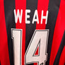 AC MILAN WEAH 1997-1998 ORIGINAL JERSEY Size L