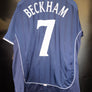 ENGLAND BECKHAM 2001-2002 ORIGINAL JERSEY Size XL