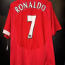 MANCHESTER UNITED RONALDO 2004-2005 ORIGINAL JERSEY Size XL