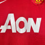 MANCHESTER UNITED ROONEY 2010-2011 ORIGINAL JERSEY Size L