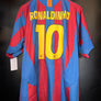 BARCELONA RONALDINHO 2005-2006 ORIGINAL JERSEY Size L