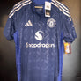 MANCHESTER UNITED FERNANDES 2024-2025 ORIGINAL PLAYER JERSEY Size L