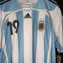 ARGENTINA MESSI 2006-2007 ORIGINAL JERSEY SIZE XL