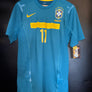 BRAZIL NEYMAR JR 2011-2012 ORIGINAL PLAYER JERSEY SIZE L