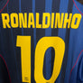 BARCELONA RONALDINHO 2004-2005 ORIGINAL JERSEY Size L