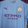 MANCHESTER CITY DE BRUYNE 2019-2020 ORIGINAL JERSEY Size XL