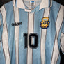 ARGENTINA MARADONA BANNED 1994-1995 ORIGINAL JERSEY Size M