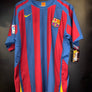 BARCELONA MESSI 2005-2006 ORIGINAL JERSEY Size M