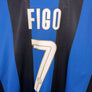 INTER MILAN FIGO 2007-2008 ORIGINAL JERSEY Size L