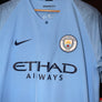 MANCHESTER CITY SILVA 2018-2019 ORIGINAL JERSEY Size L