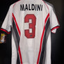 AC MILAN MALDINI 1997-1998 ORIGINAL JERSEY Size M