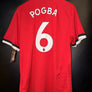 MANCHESTER UNITED POGBA 2017-2018 ORIGINAL JERSEY Size L