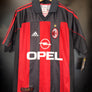 AC MILAN MALDINI 2000-2001 ORIGINAL JERSEY Size M