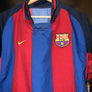 BARCELONA RONALDINHO 2003-2004 ORIGINAL JERSEY Size L
