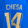 ITALY CHIESA 2022-2023 ORIGINAL PLAYER JERSEY Size XL