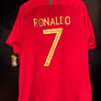PORTUGAL RONALDO 2018-2019 ORIGINAL JERSEY Size XL