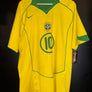 BRAZIL RONALDINHO 2004-2005 ORIGINAL JERSEY SIZE XL