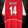 ARSENAL HENRY 2002-2003 ORIGINAL JERSEY Size XL