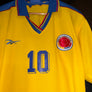 COLOMBIA VALDERRAMA 1998-1999 ORIGINAL JERSEY Size L