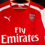 ARSENAL OZIL 2014-2015 ORIGINAL JERSEY Size M