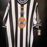NEWCASTLE UNITED ASPRILLA 1997-1998 ORIGINAL JERSEY Size XL