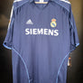 REAL MADRID ZIDANE 2005-2006 ORIGINAL JERSEY Size XL