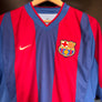 BARCELONA RIQUELME 2002-2003 ORIGINAL JERSEY Size M