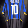 INTER MILAN ADRIANO 2002-2003 ORIGINAL JERSEY Size L