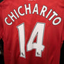 MANCHESTER UNITED CHICHARITO 2010-2011 ORIGINAL JERSEY Size YOUTH XL