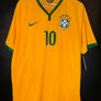 BRAZIL NEYMAR JR 2014-2015 ORIGINAL JERSEY SIZE XL