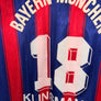 BAYERN MUNICH KLINNSMANN 1995-1996 ORIGINAL JERSEY Size XL